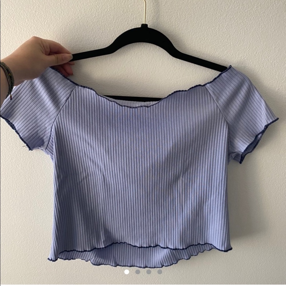 Primark off the shoulder crop top